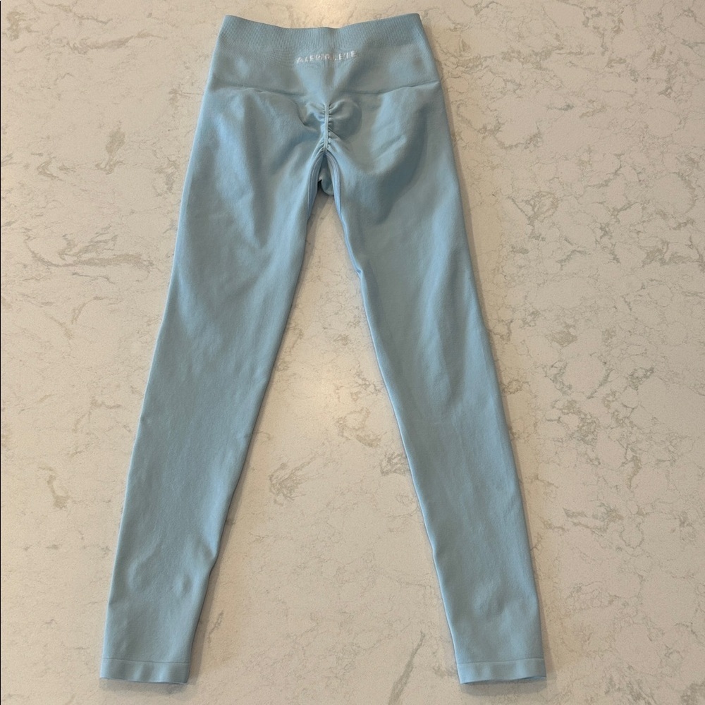 Alphalete Amplify Leggings Celestial Blue Small